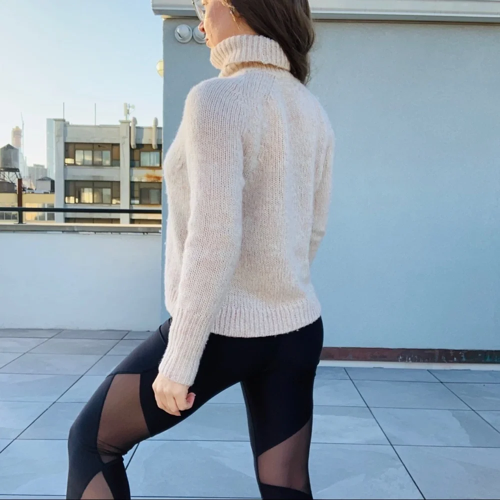 J.Crew The Chunky Knit Sweater Wool Mohair Oversized Yarn Pullover